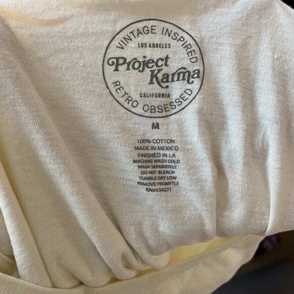 Project Karma Shirt Graphic Tee Size Medium NWOT - Picture 5 of 5